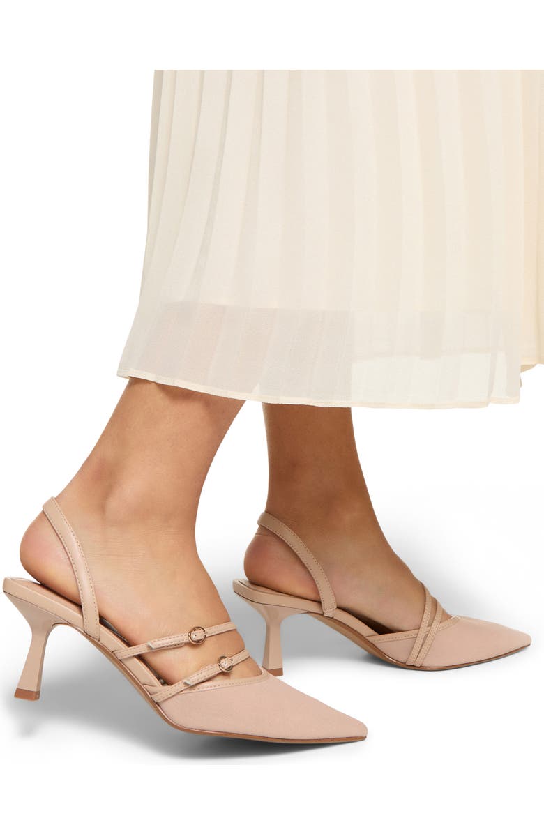 ALDO Renesme Pointed Toe Slingback Pump, Alternate, color, Beige