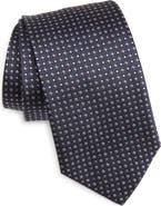 Eton Geometric Silk Jacquard Tie