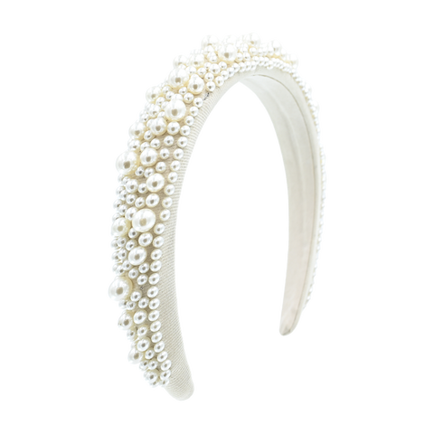 Royal Pearl Tiara Headband