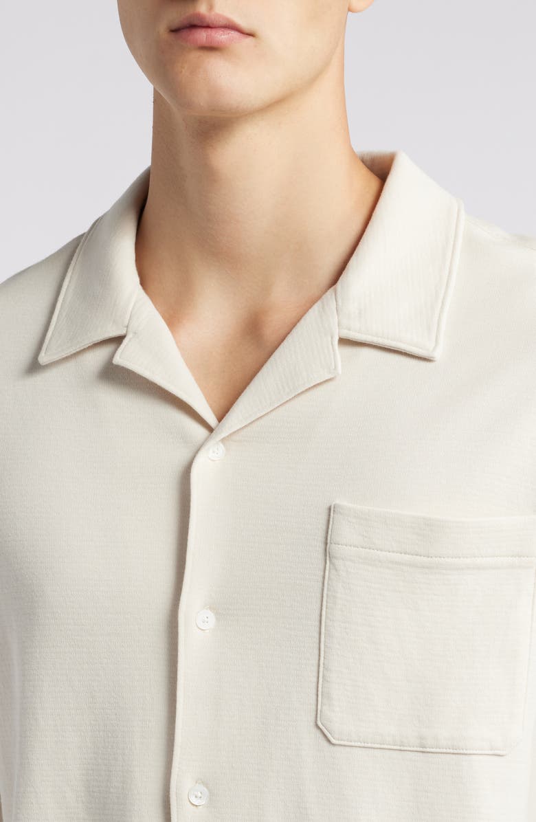 FRAME Long Sleeve Duo Fold Relaxed Shirt, Alternate, color, White Sand