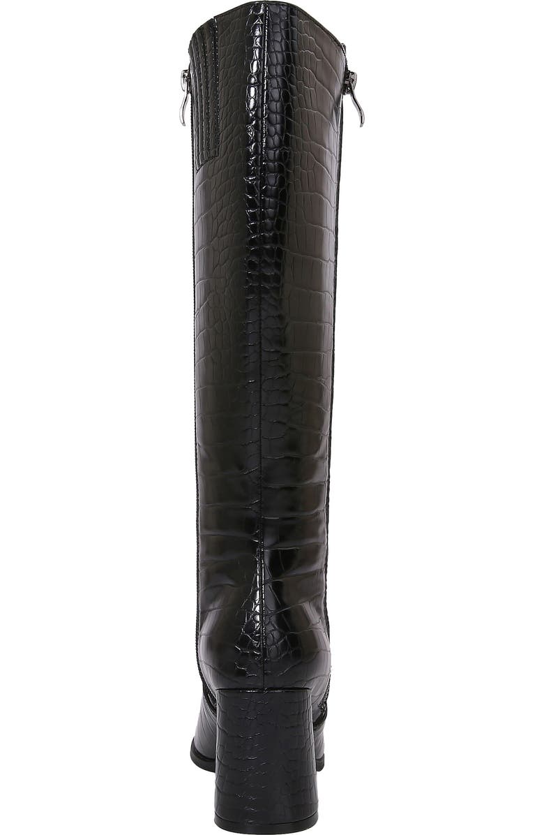 NINETY UNION Lux Block Heel Knee High Boot, Alternate, color, Black