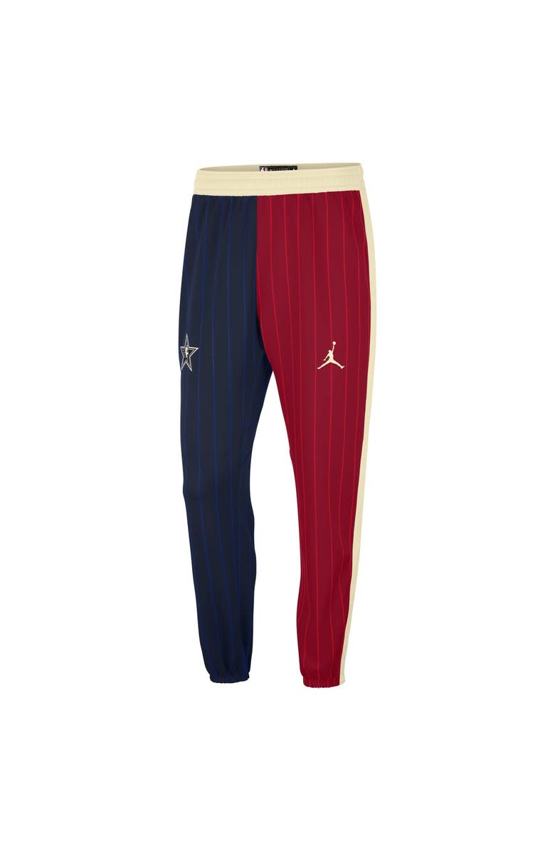 Jordan Brand Men's Jordan Brand Crimson/Navy 2024 NBA All-Star Game Authentic Showtime Performance Pants, Alternate, color,