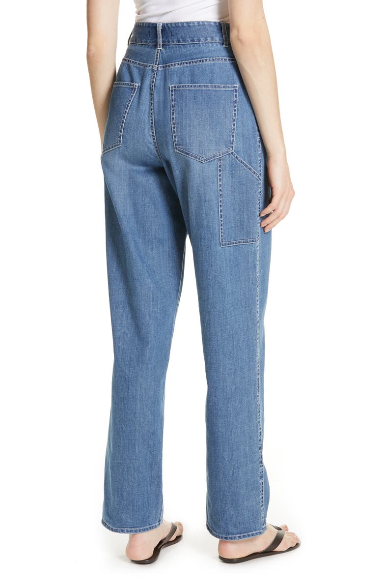 Tibi Denim Carpenter Pants, Alternate, color, 