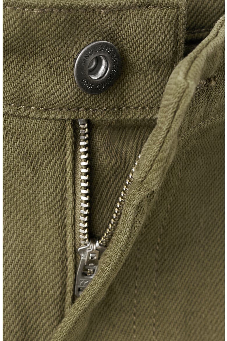 Low Rise Balloon Jeans, Alternate, color, KHAKI GREEN