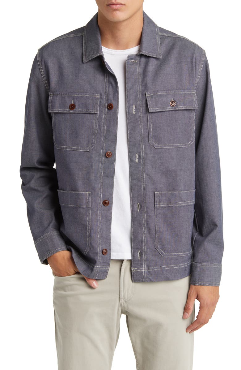 Rails Franklin Cotton Blend Shirt Jacket, Main, color, 