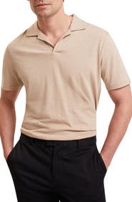 Ted Baker Anito Cotton & Linen Polo