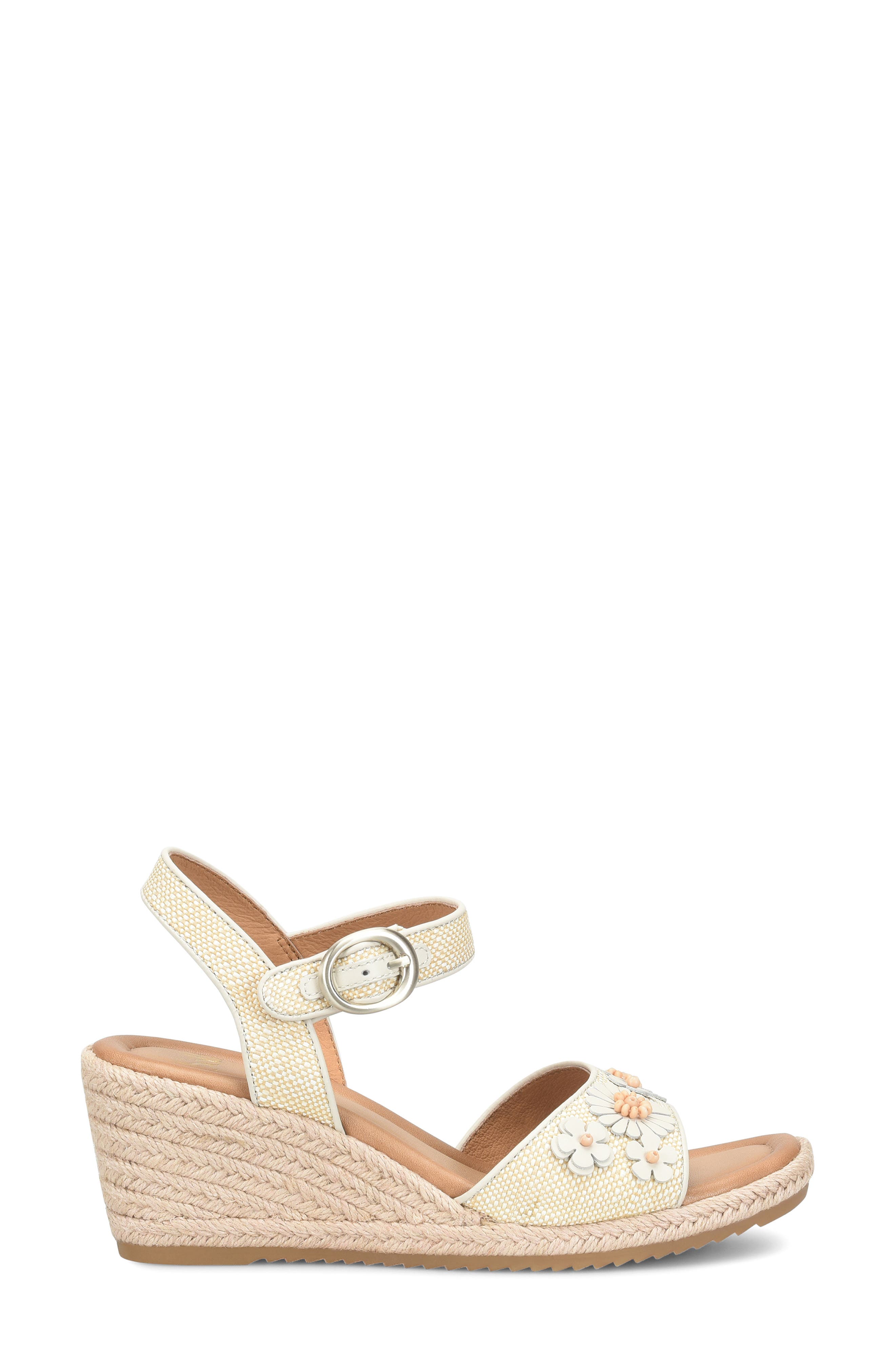 Isabella Espadrille Wedge Sandal, Alternate, color, BEIGE