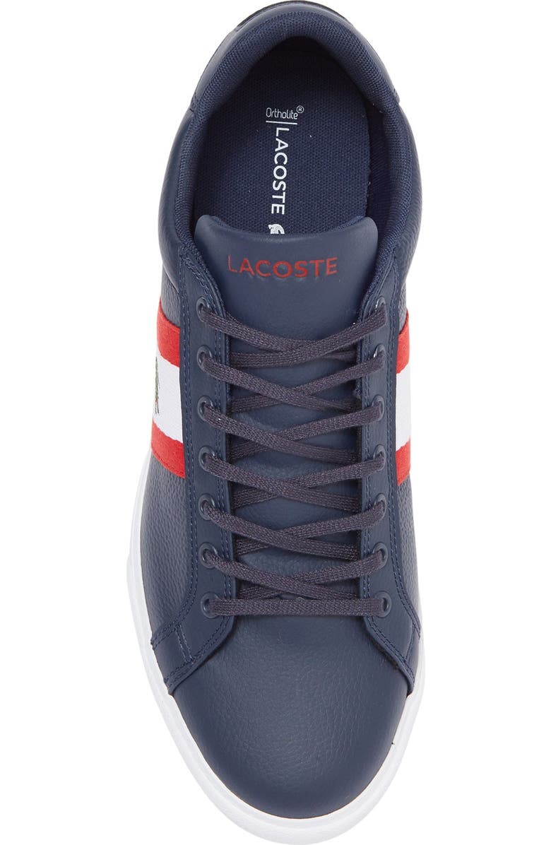 Lacoste Grad Vulc 120 Low Top Sneaker, Alternate, color, 092 Nvy/Wht