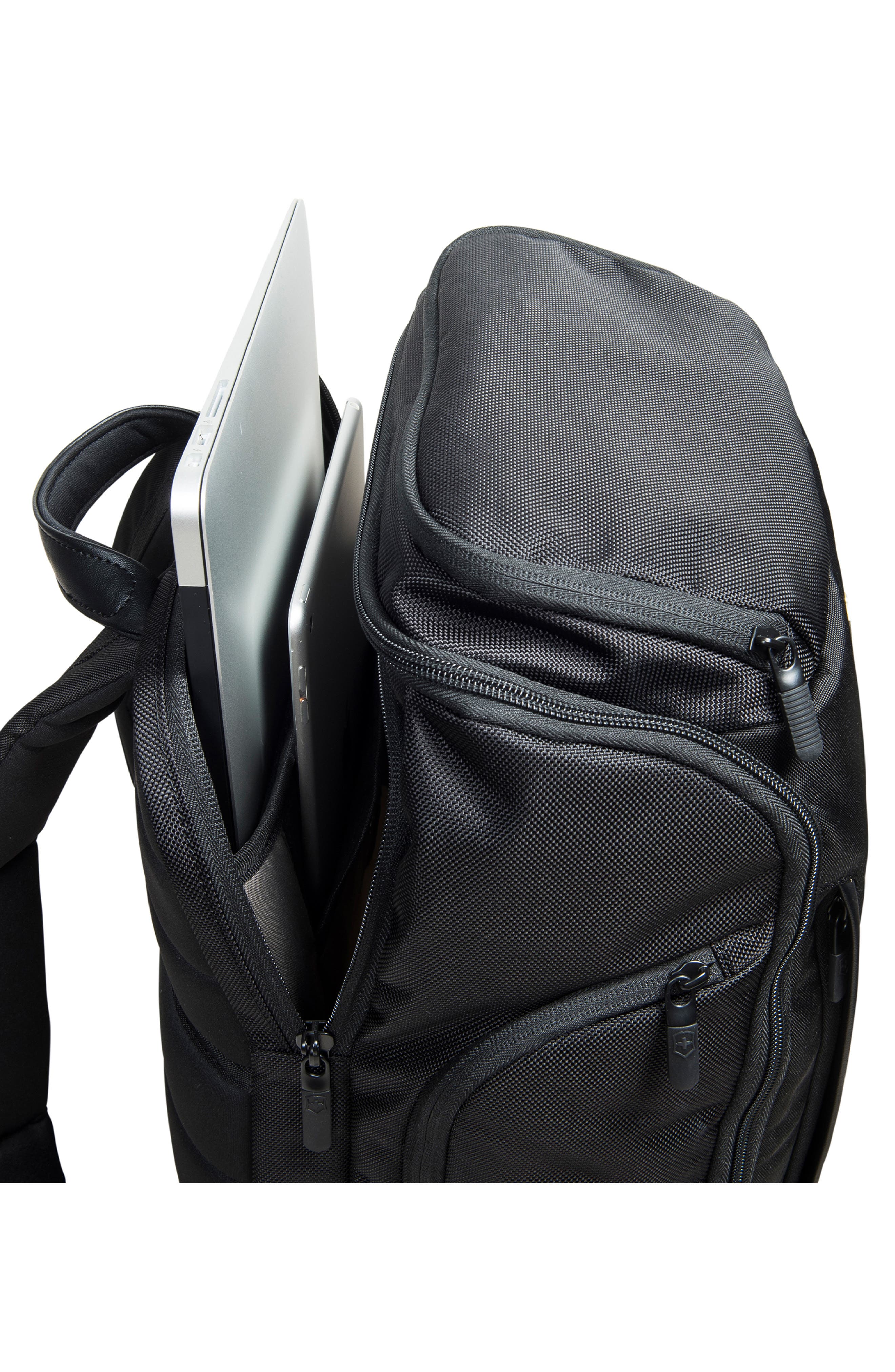 Victorinox Swiss Army<sup>®</sup> Altmont Black Laptop Backpack, Alternate, color, 