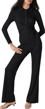 Diane von Furstenberg Michele Wide Leg Jumpsuit