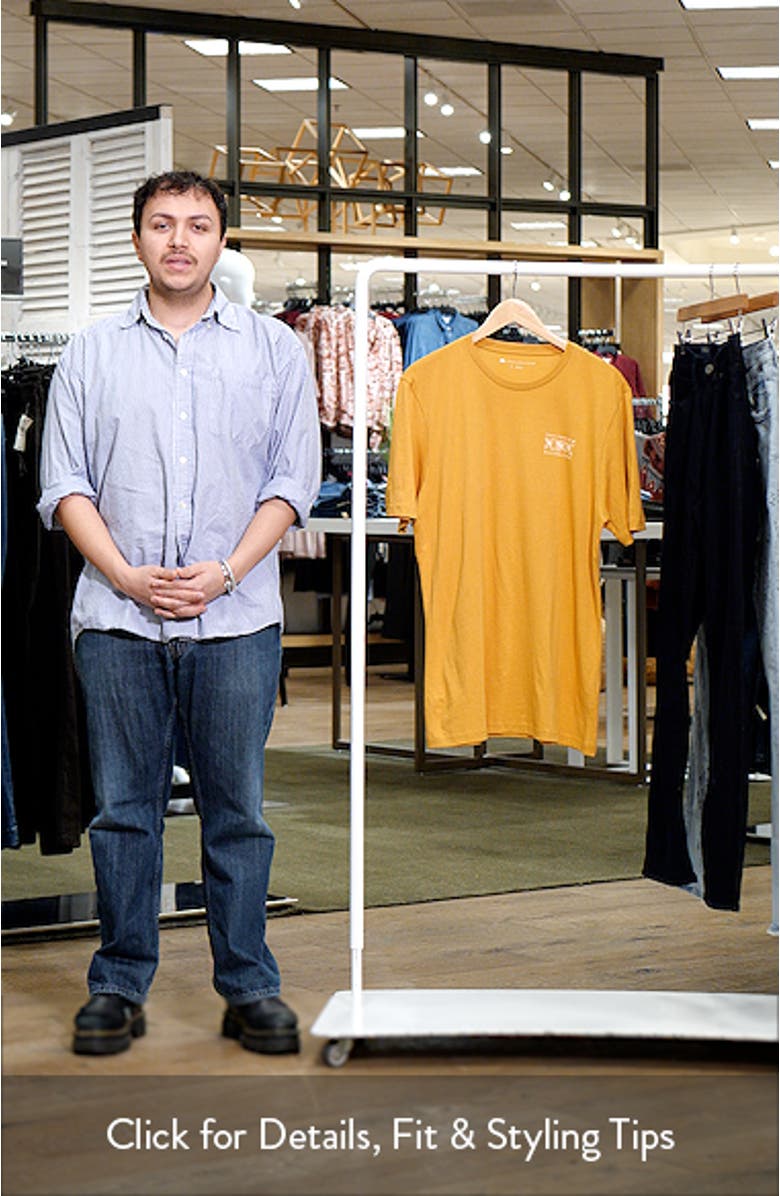 Crosscheck Cotton Graphic T-Shirt, sales video thumbnail