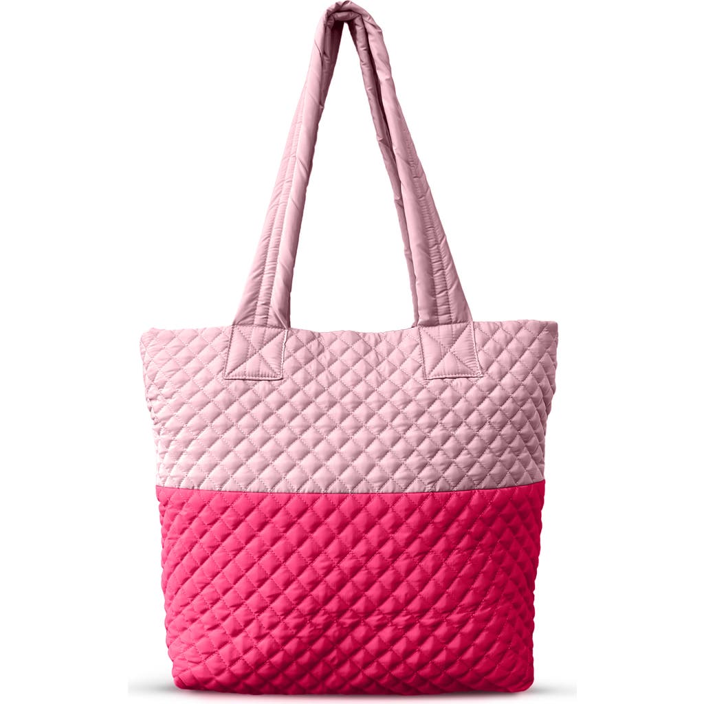 Youzey Newport Two-tone Quilted Tote Bag