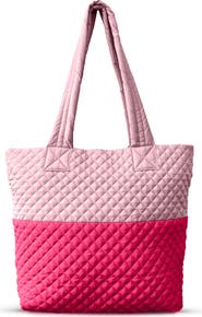 Youzey Newport Two-Tone Quilted Tote Bag