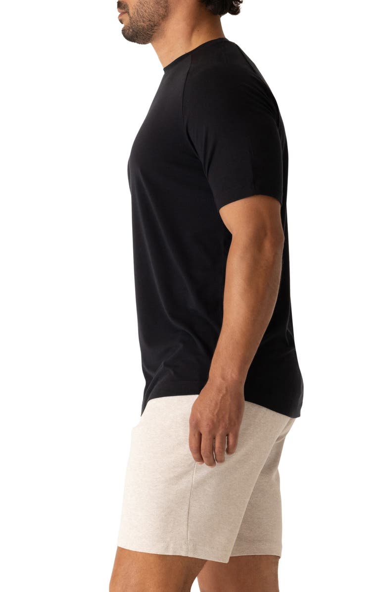 DEKE Raglan Sleeve T-Shirt, Alternate, color, Black