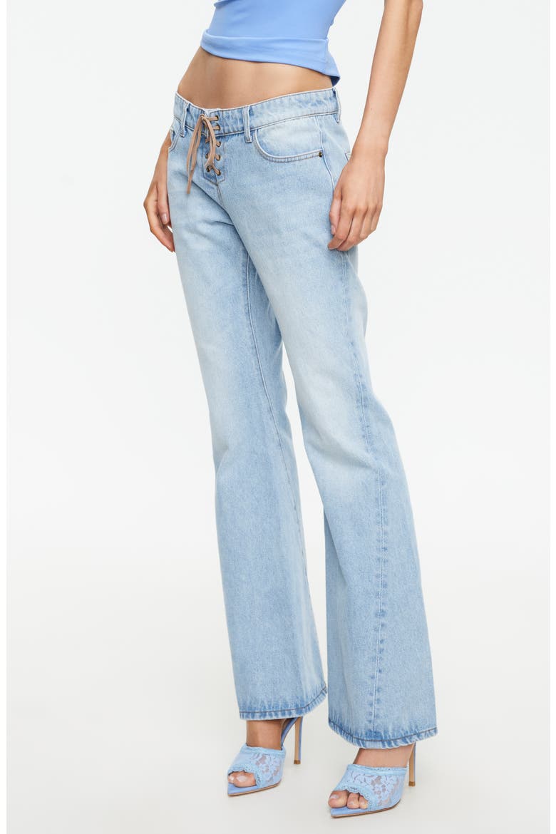 Richie Flare Jeans, Alternate, color, LIGHT DENIM