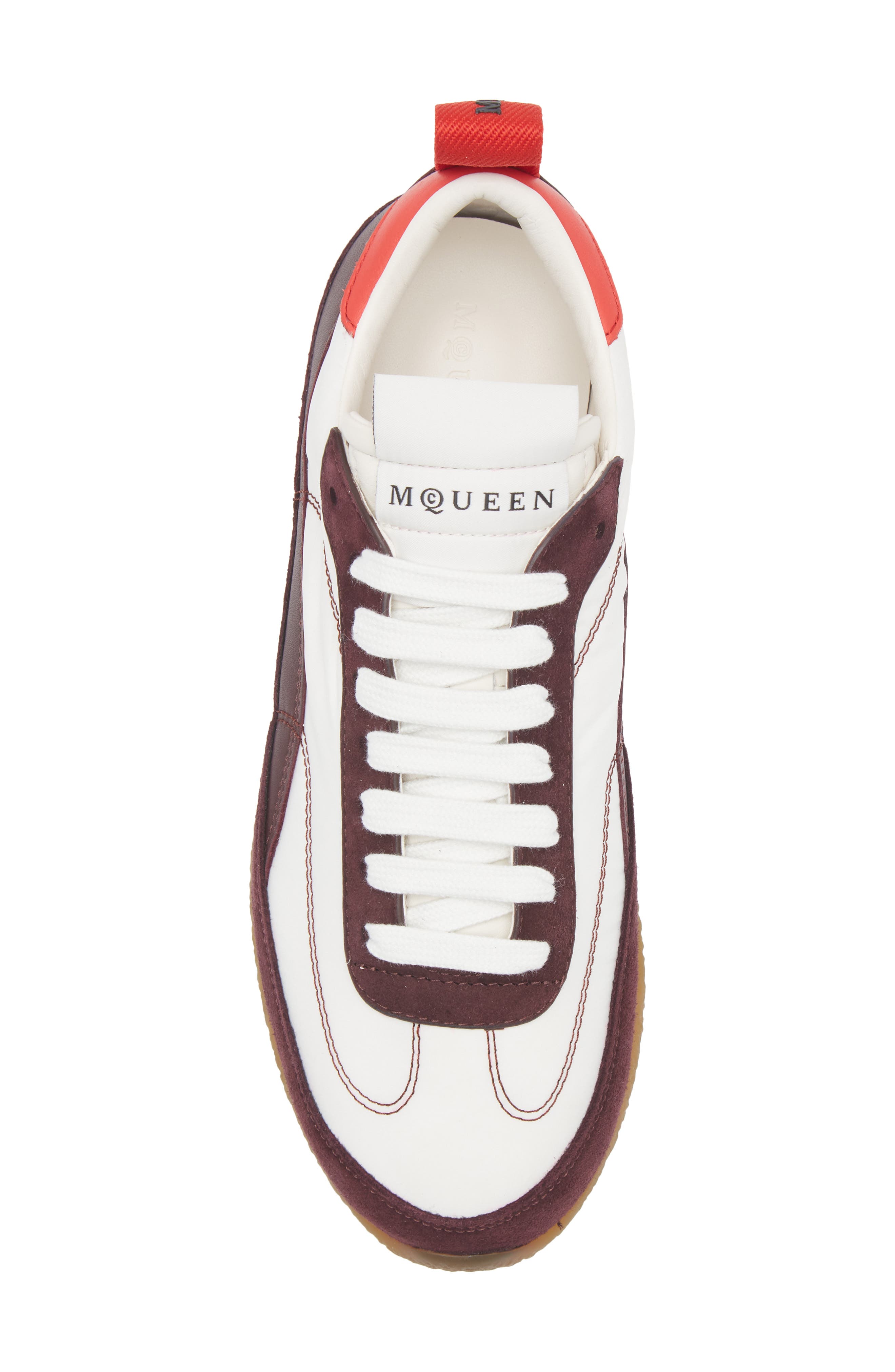 McQueen Velo Sneaker, Alternate, color, Beige/ Brown
