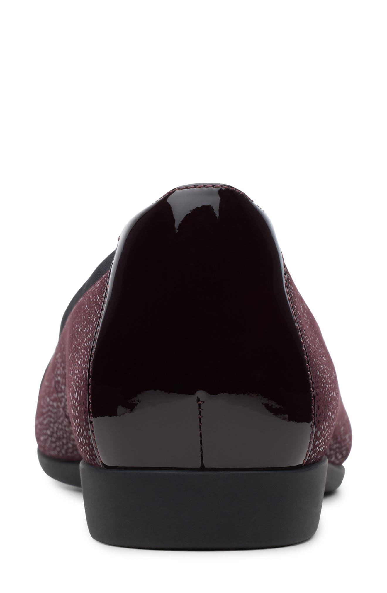 Un Darcey Cap Flat, Alternate, color, EGGPLANT LEATHER