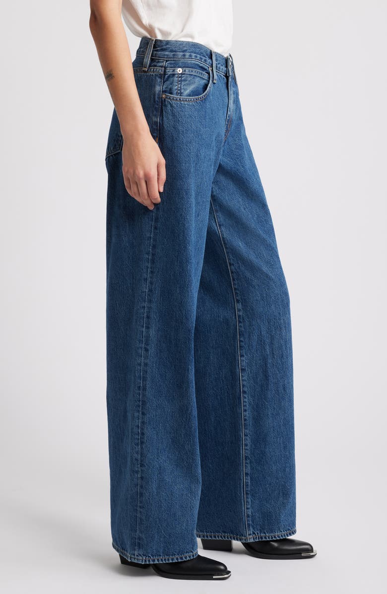 SLVRLAKE Mica Wide Leg Jeans, Alternate, color, 