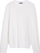 Balmain Monogram Jacquard Merino Wool Blend Sweater