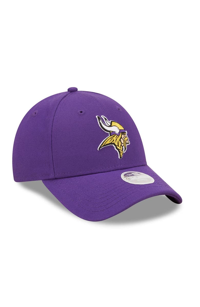 New Era Women's New Era Purple Minnesota Vikings Simple 9FORTY Adjustable Hat, Alternate, color, 