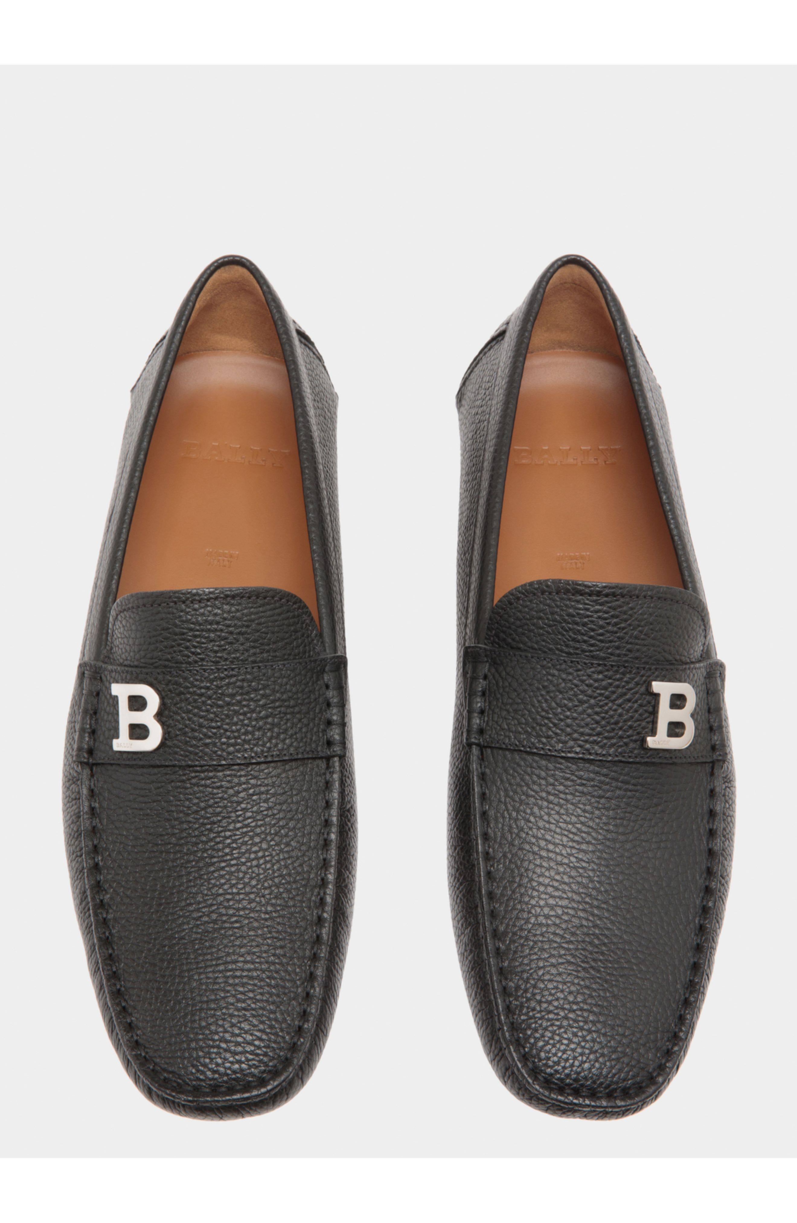 Bally Driver in Calf Leather, Alternate, color, 