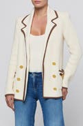 L'AGENCE Ranch Double Breasted Knit Blazer