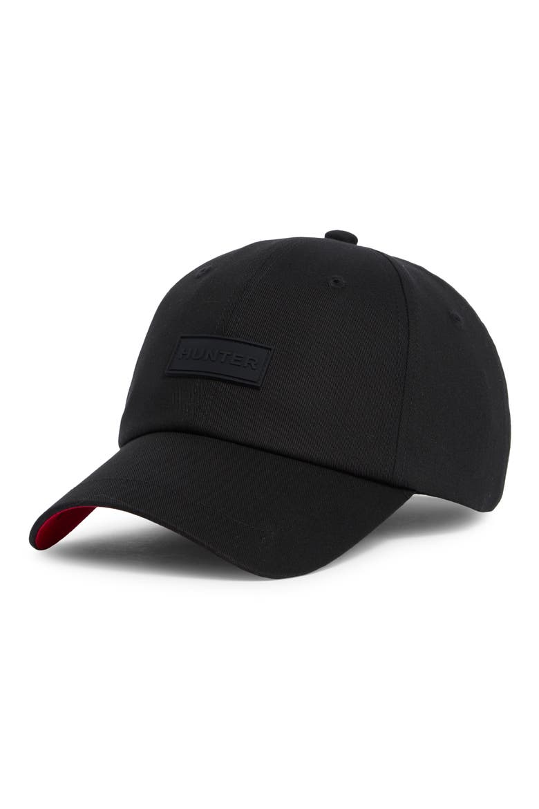Core Twill Baseball Cap, Main, color, BLACK