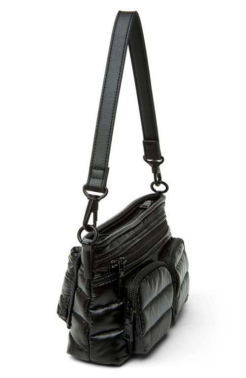 Think Royln Double Trouble Crossbody Bag In Black