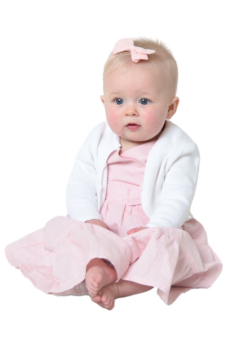 Hope
Henry Girls
Tiered Wrap Dress, Infant, Main, color, Pale Pink Linen