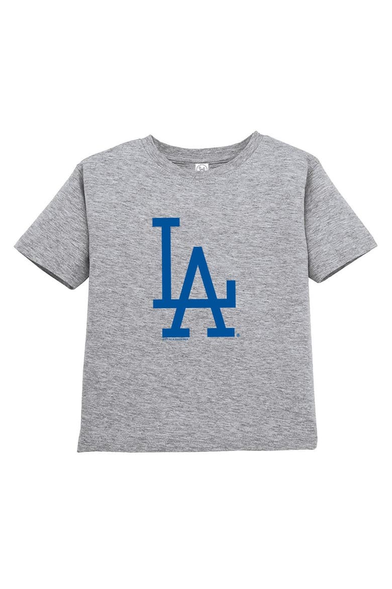 Toddler Soft as a Grape Royal/Gray Los Angeles Dodgers Cooperstown Collection Two-Pack T-Shirt Set, Alternate, color, Royal
