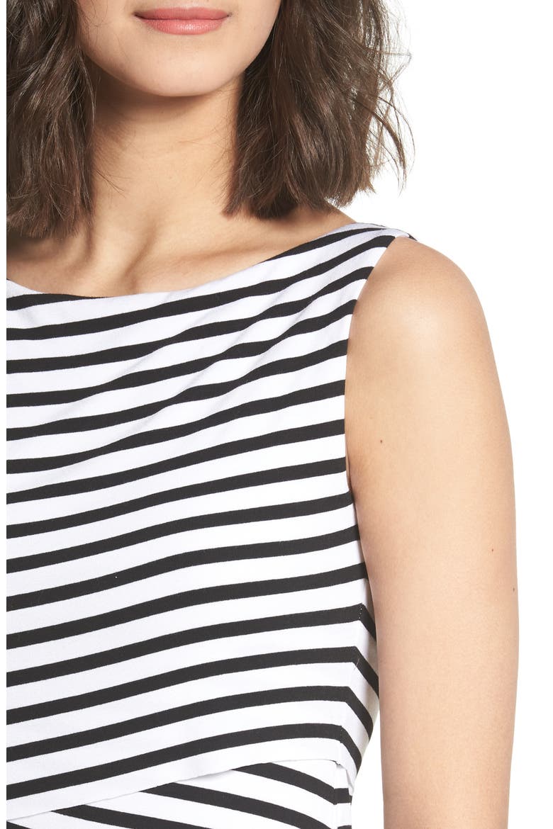 Stripe Column Dress, Alternate, color, STRIPE