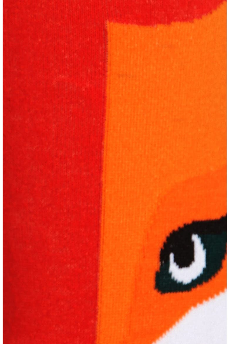 'fox' trouser socks, Alternate, color, FAIRTALE RED