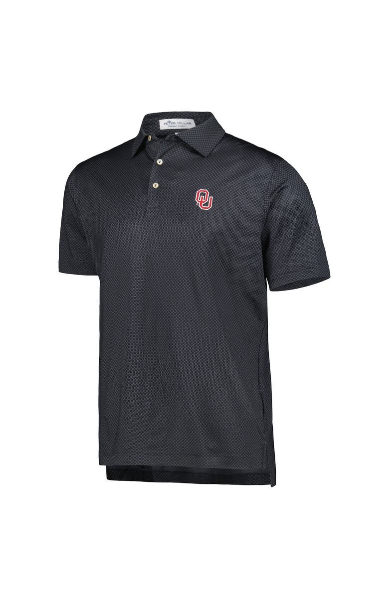 Peter Millar Men's Peter Millar Gray Oklahoma Sooners Dolly Performance Jersey Polo, Alternate, color,