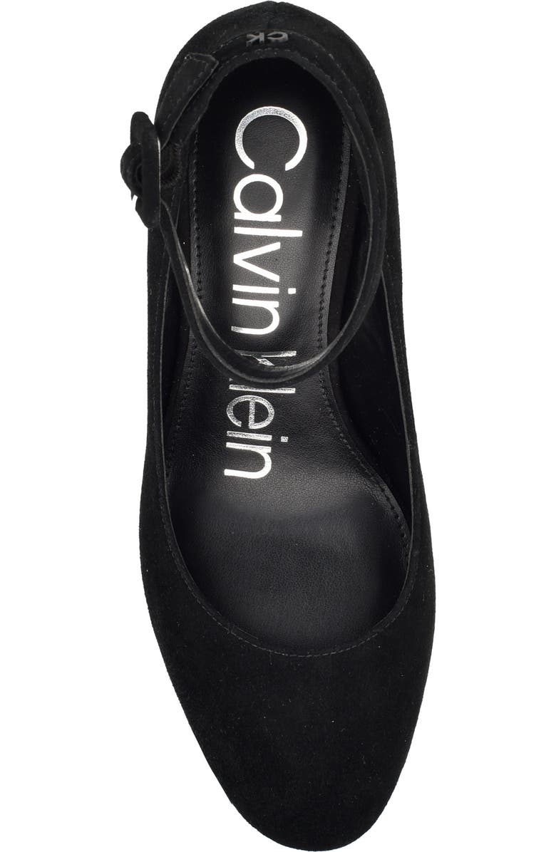 Calvin Klein Fionna Ankle Strap Pump, Alternate, color,