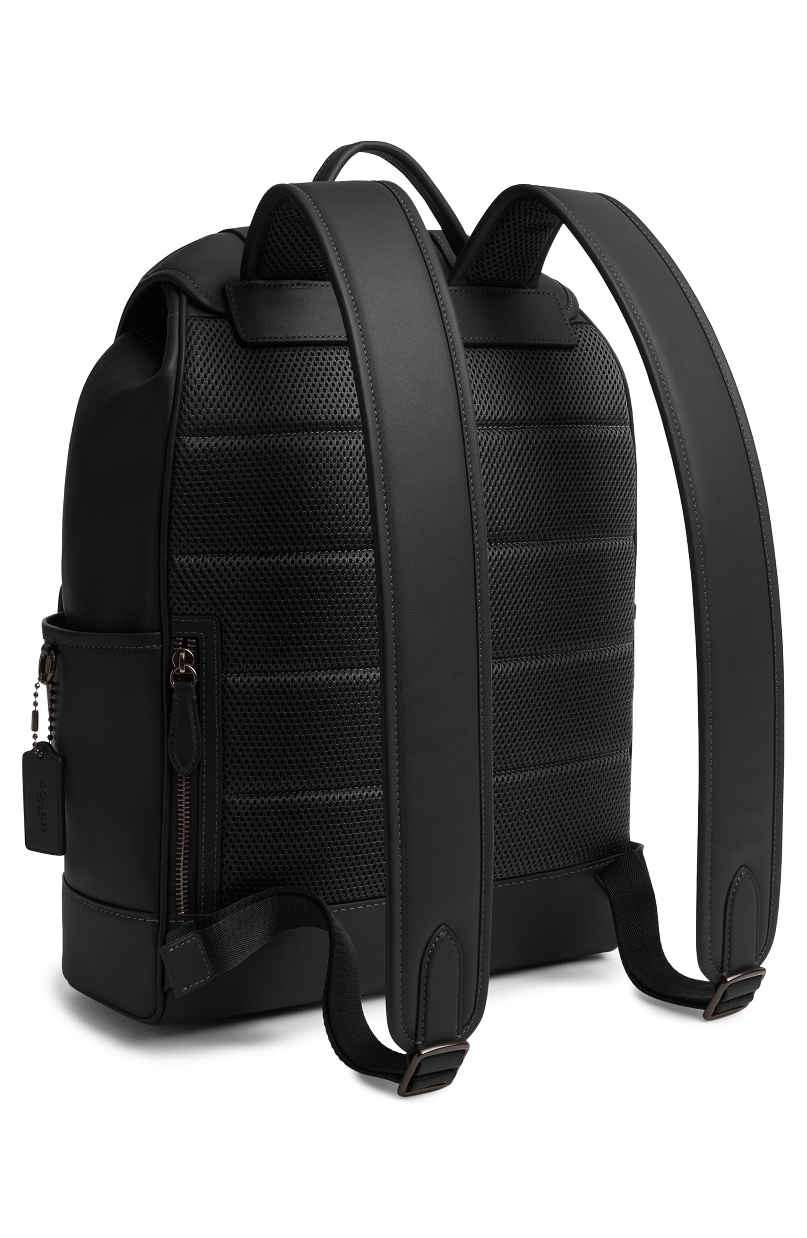 COACH League Signature Canvas Backpack, Alternate, color, 