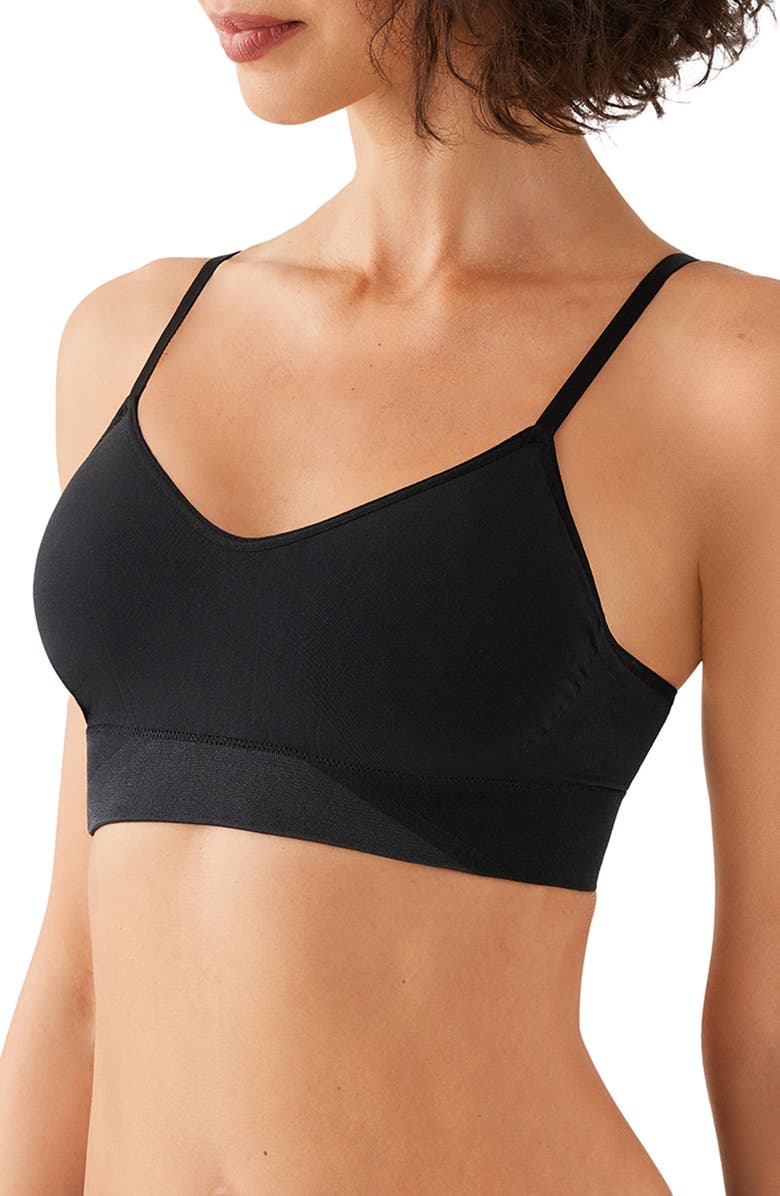 Wacoal B Smooth Bralette, Alternate, color, Black