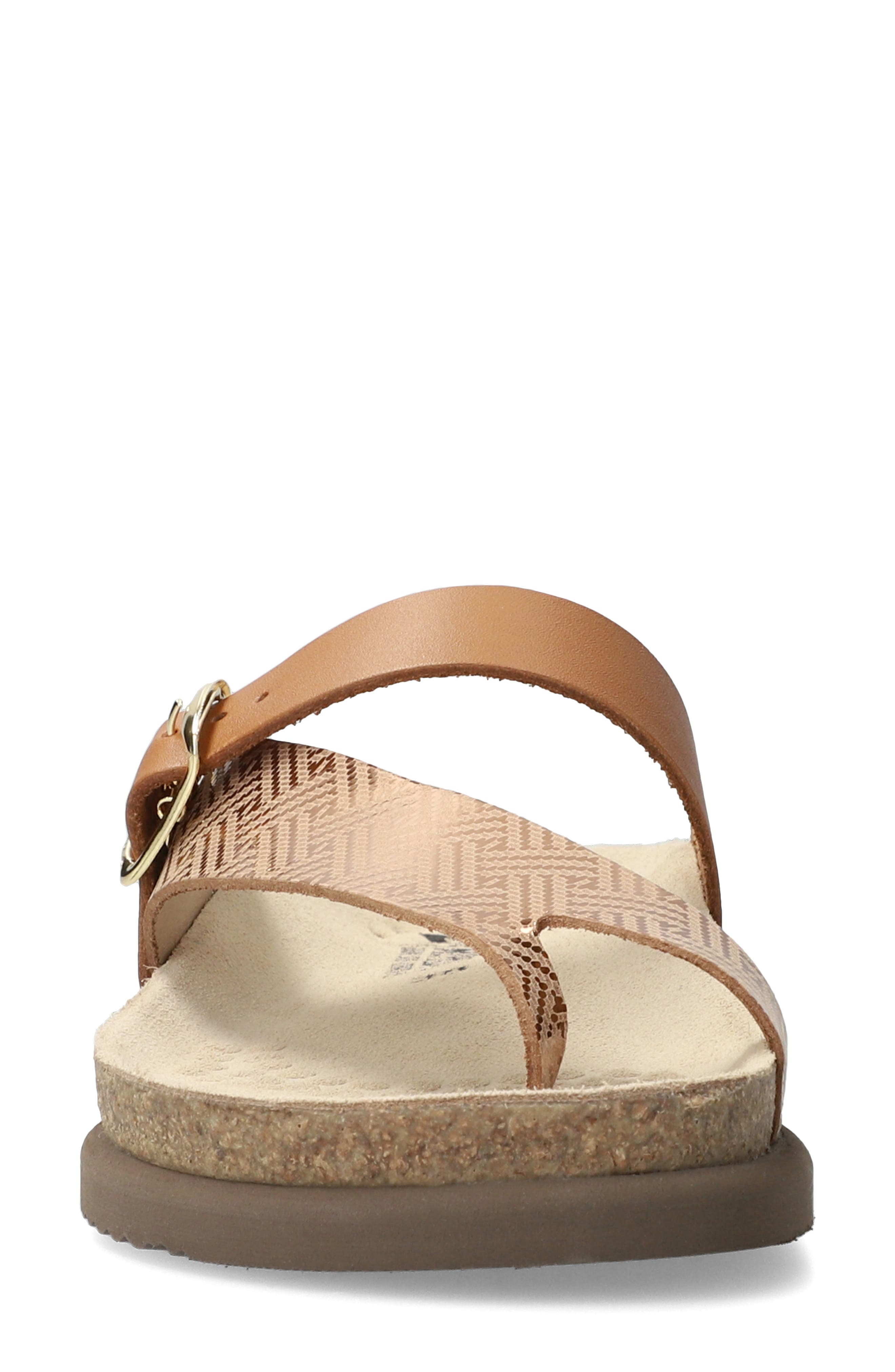 Helen Mix Toe Loop Sandal, Alternate, color, CAMEL HELIOS
