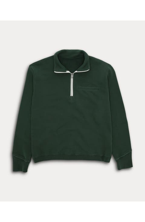 Princeton Fleece Jersey Zip Sweatshirt