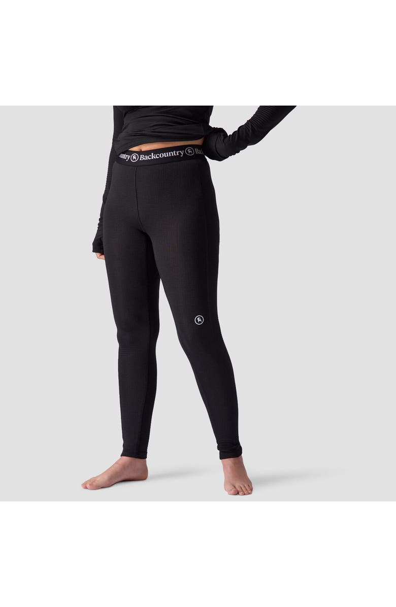 Backcountry Pines Micrrid Ultra-Lt Baselayer Bottom - Women
s, Main, color, Black