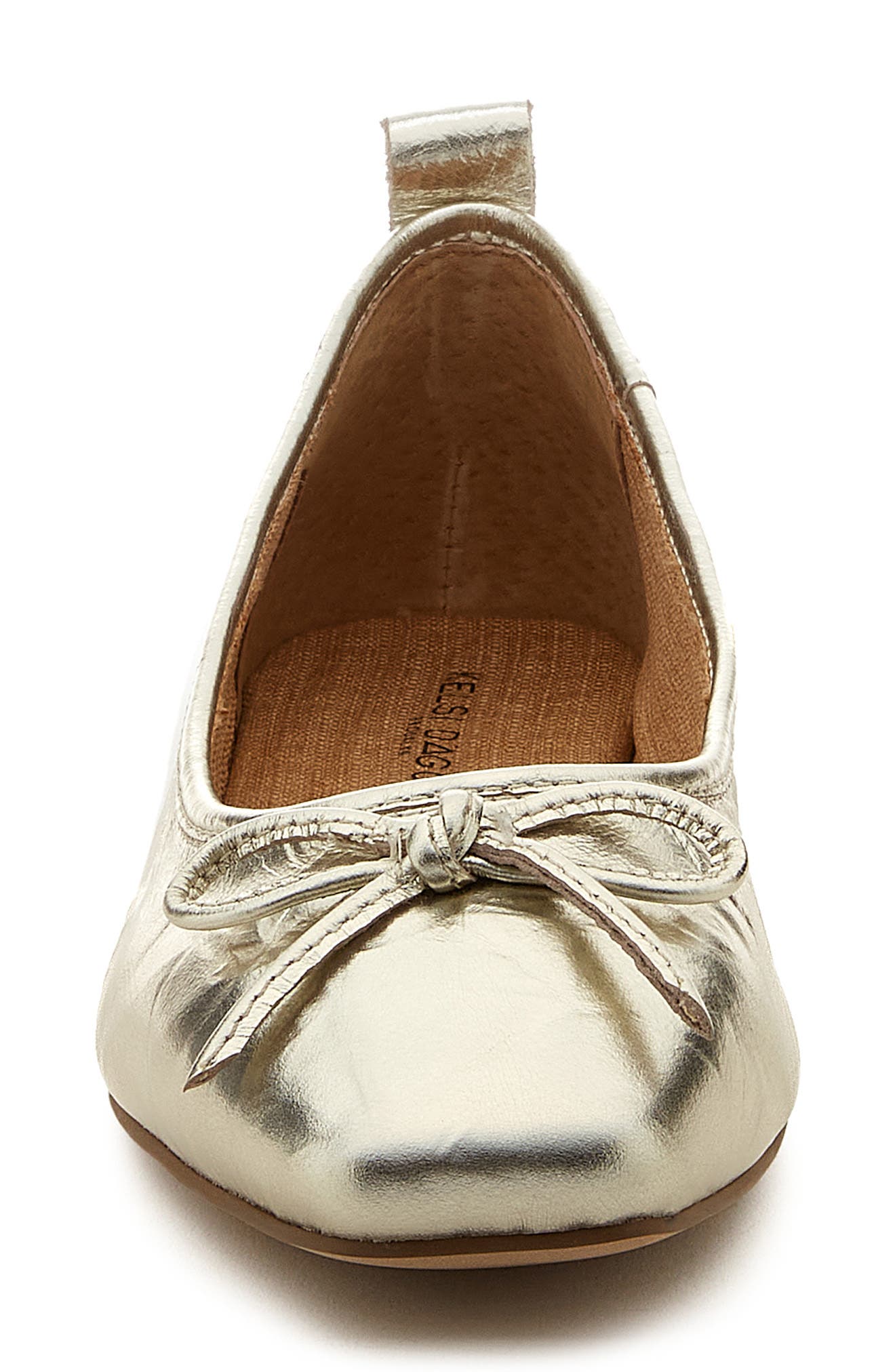 Kelsi Dagger Brooklyn Frankie Flat, Alternate, color, Washed Gold
