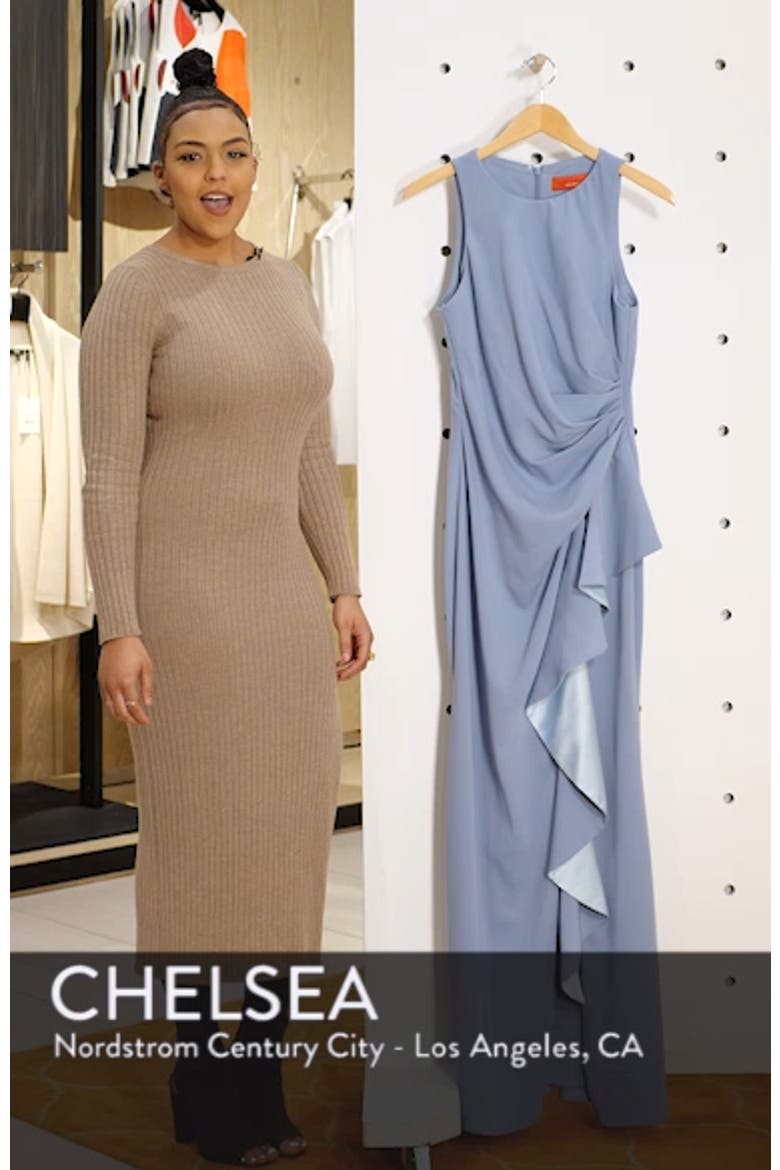 Carmen Marc Valvo Couture Infusion Ruffle Gown video