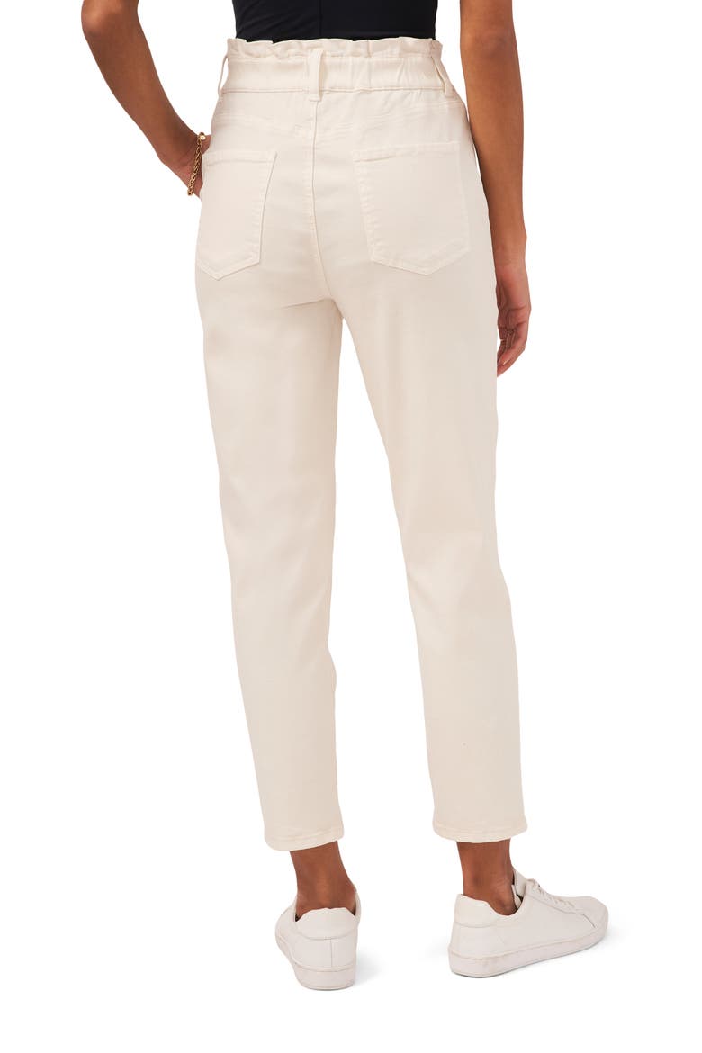 Paperbag Pants, Alternate, color, TOASTED IVORY