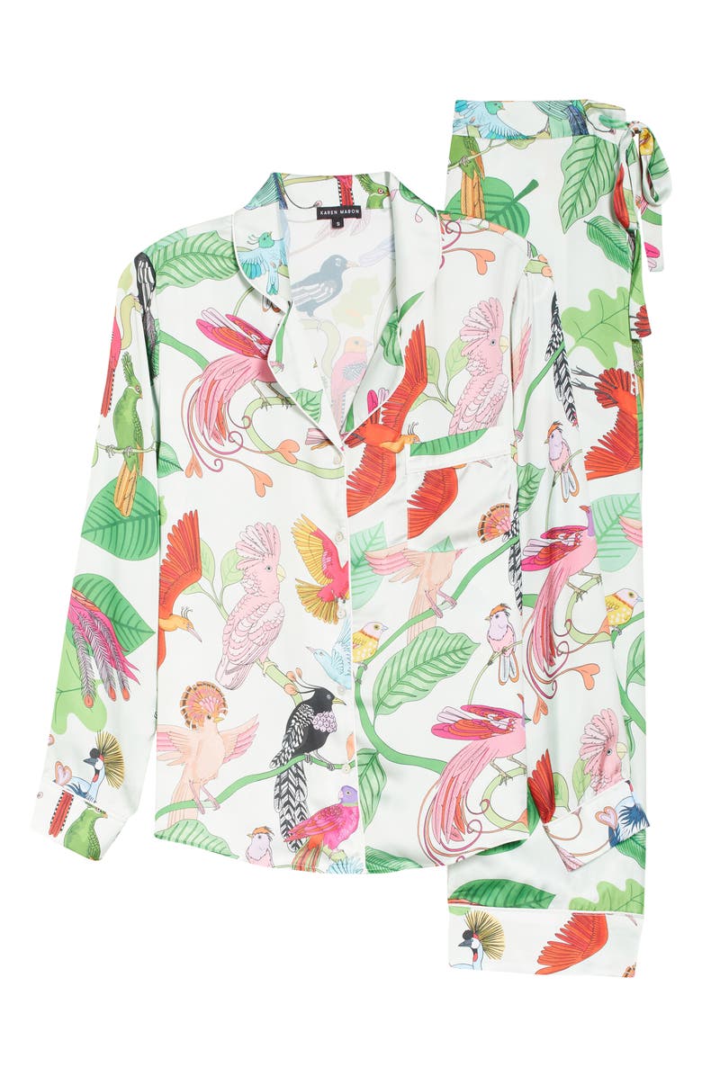 Karen Mabon Birds of a Feather Pajamas, Alternate, color,