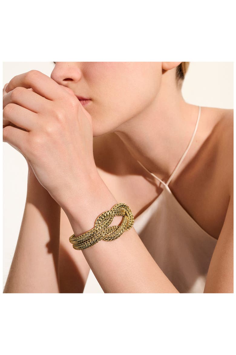 Love Knot Bracelet, 13mm, Alternate, color, GOLD