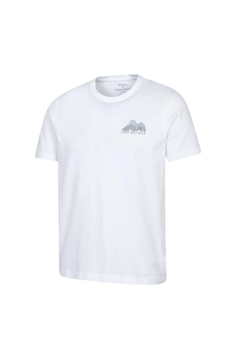 Lake District Chest Print T-Shirt, Alternate, color, Off White