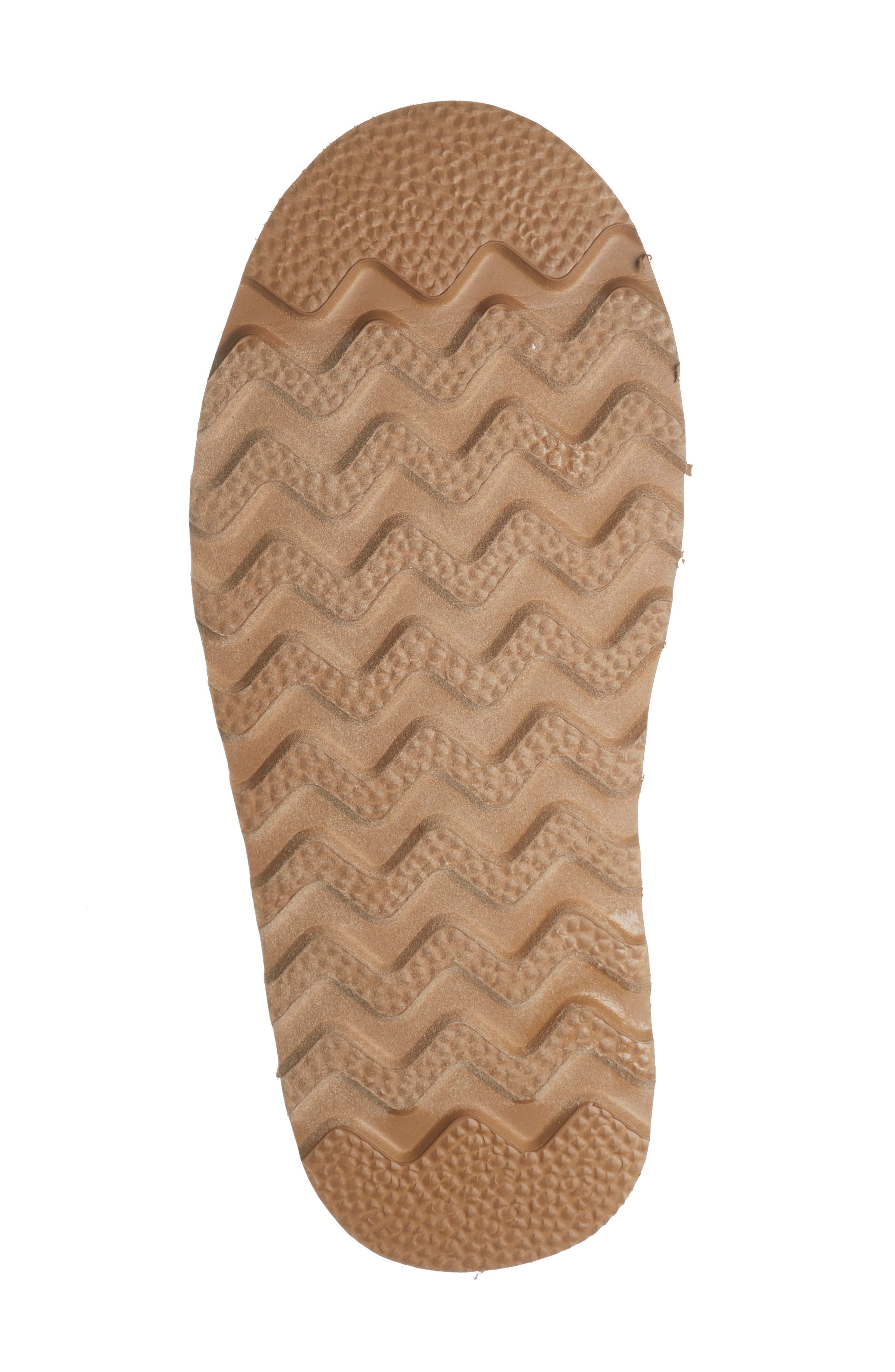 Harper Canyon Kids' Elyza Patchwork Faux Fur Lined Platform Slipper, Alternate, color, Tan Chestnut