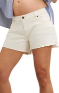 HATCH The Denim Maternity Cut Off Short