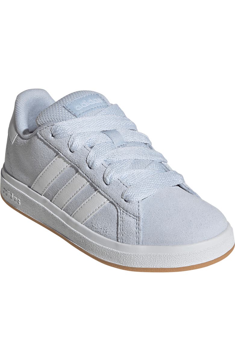 adidas Kids' Grand Court 2.0 Sneaker, Main, color, Crystal Sky/ White/ Gum 3