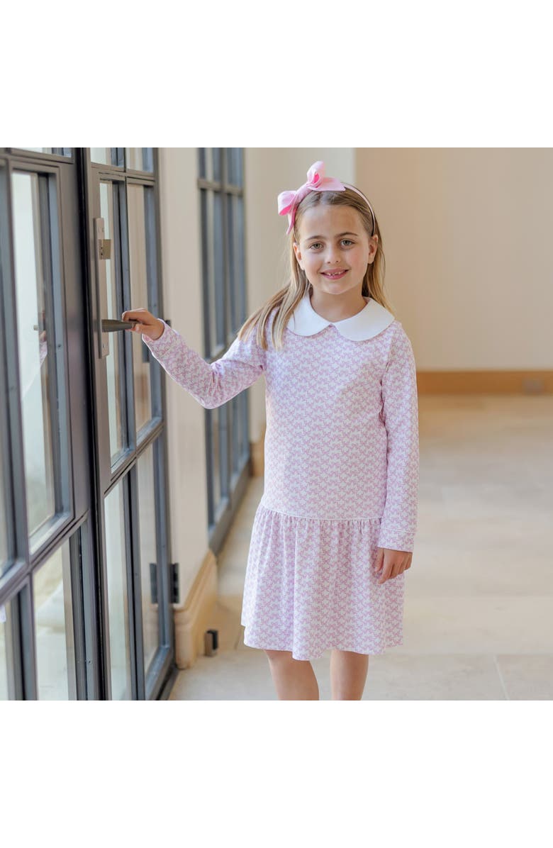 Lila and Hayes Lillian Girls' Dress, Alternate, color, Pretty Pink Bows