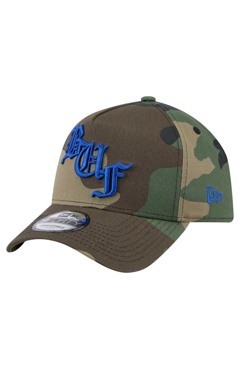 New Era Men's New Era Camo Buffalo Bills Mystic Camo A-Frame 9FORTY Adjustable Hat, Main, color, Camo